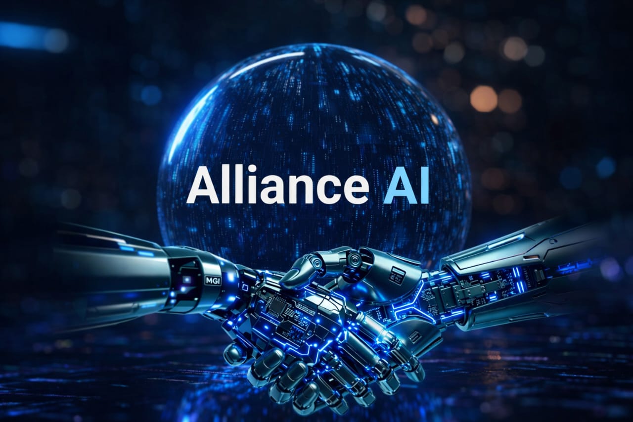 Alliance AI — AI-powered blockchain visual